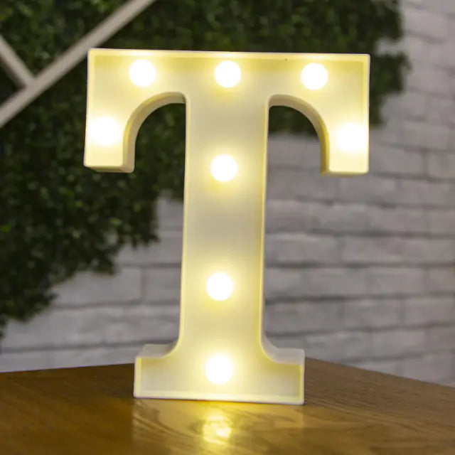 Alphabet Letter LED Lights