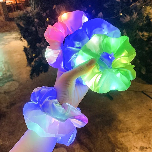 LED Luminous Scrunchies Hairband