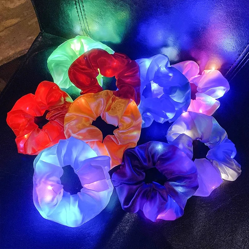 LED Luminous Scrunchies Hairband