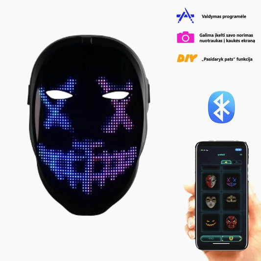 LED Bluetooth Mask